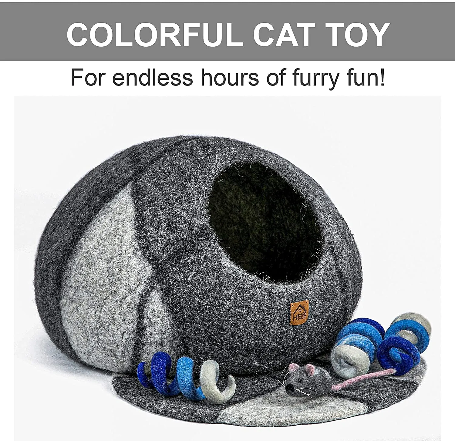 Eco Friendly Wool Pet Toys