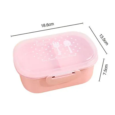 Eco Wheat Straw Food Container with Compartment