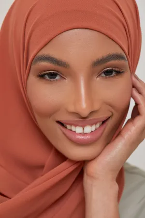 Essential Chiffon Hijab - Pumpkin Spice