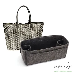 Goyard St Louis and Goyard Anjou Bag Organizer Insert, Bag Organizer with Double Bottle Holders and Exterior Pockets