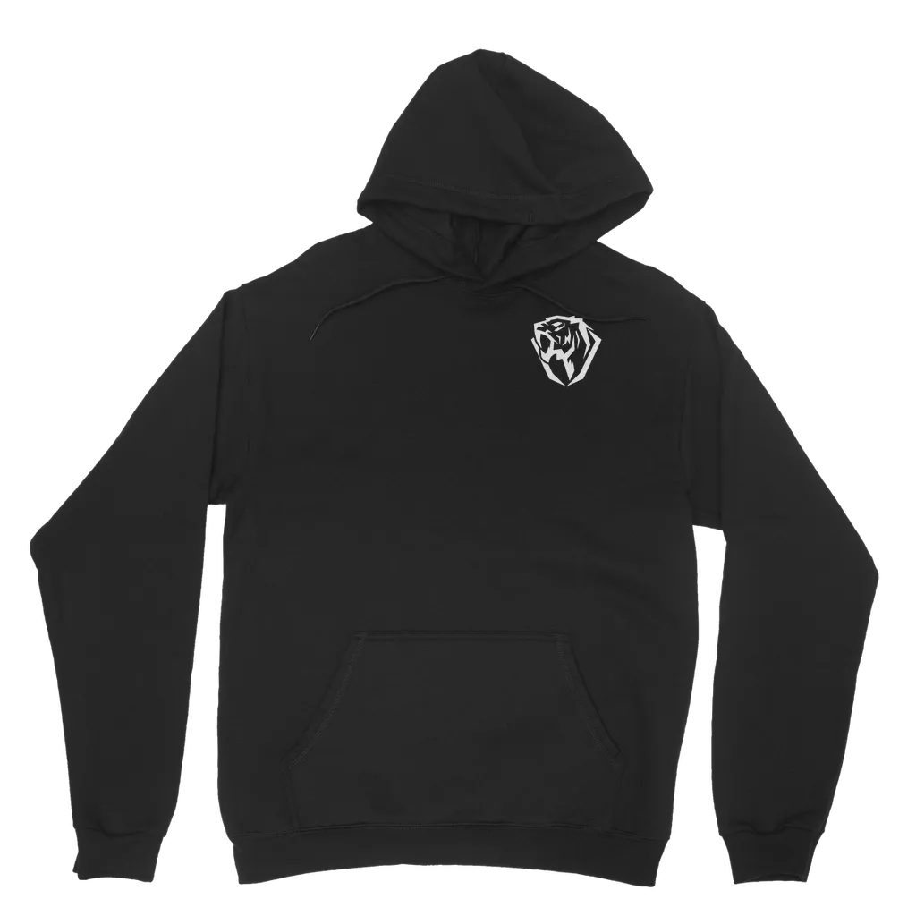 gym rat: average heavy circle enjoyer (back and front print) Hoodie (UK)