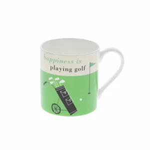 Happiness is Playing Golf Mug, Green