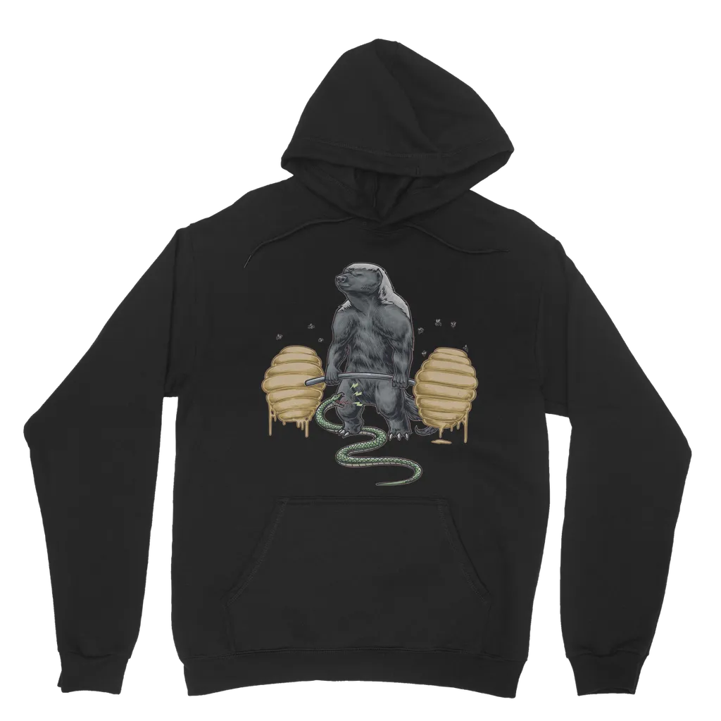 Honey Badger Don't Care Hoodie (UK)