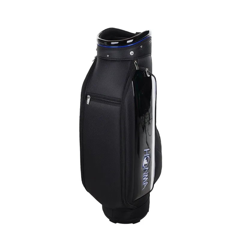 HONMA 9" Gear Entry Cart Bag (Black/Blue)