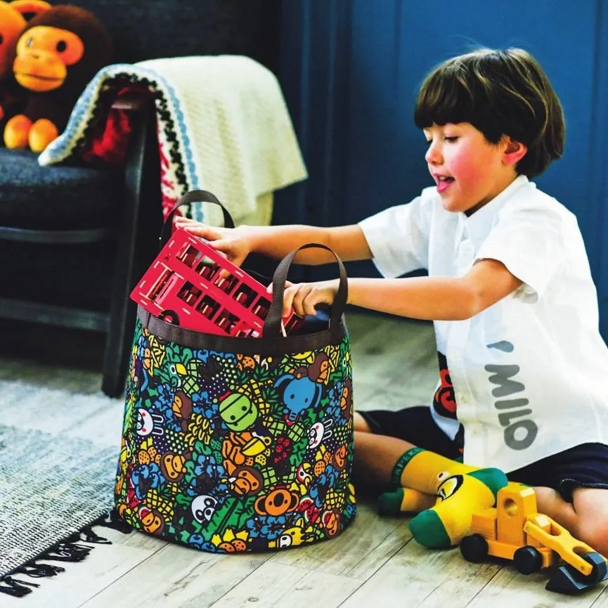 Japanese magazine gift Bape Kids Storage bag