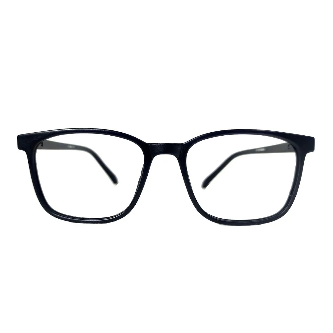 Jubleelens Stunning Square Black Frame For Unisex- U-6906