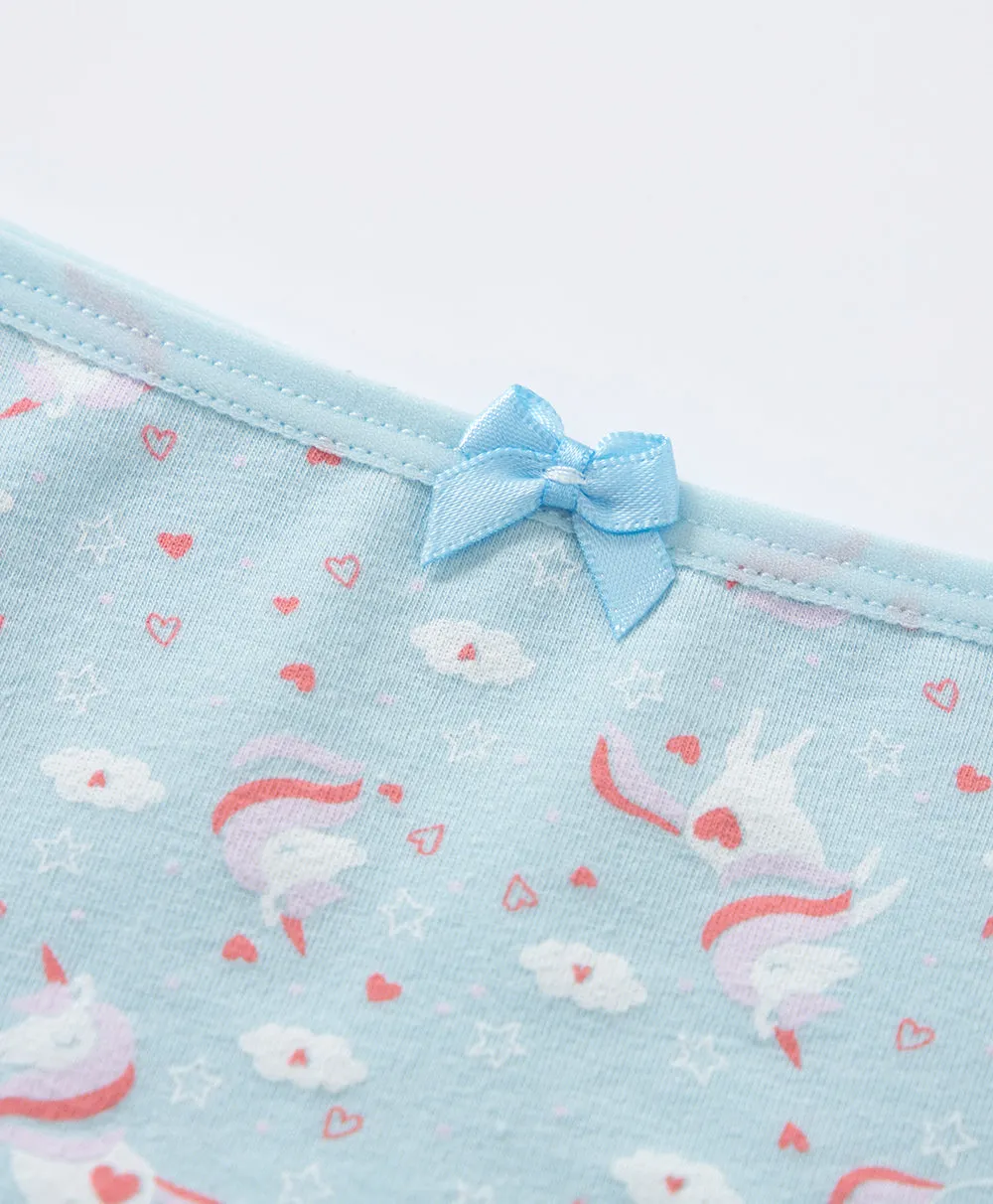 Junior Cloud and Unicorn Mini 3-pack Panties