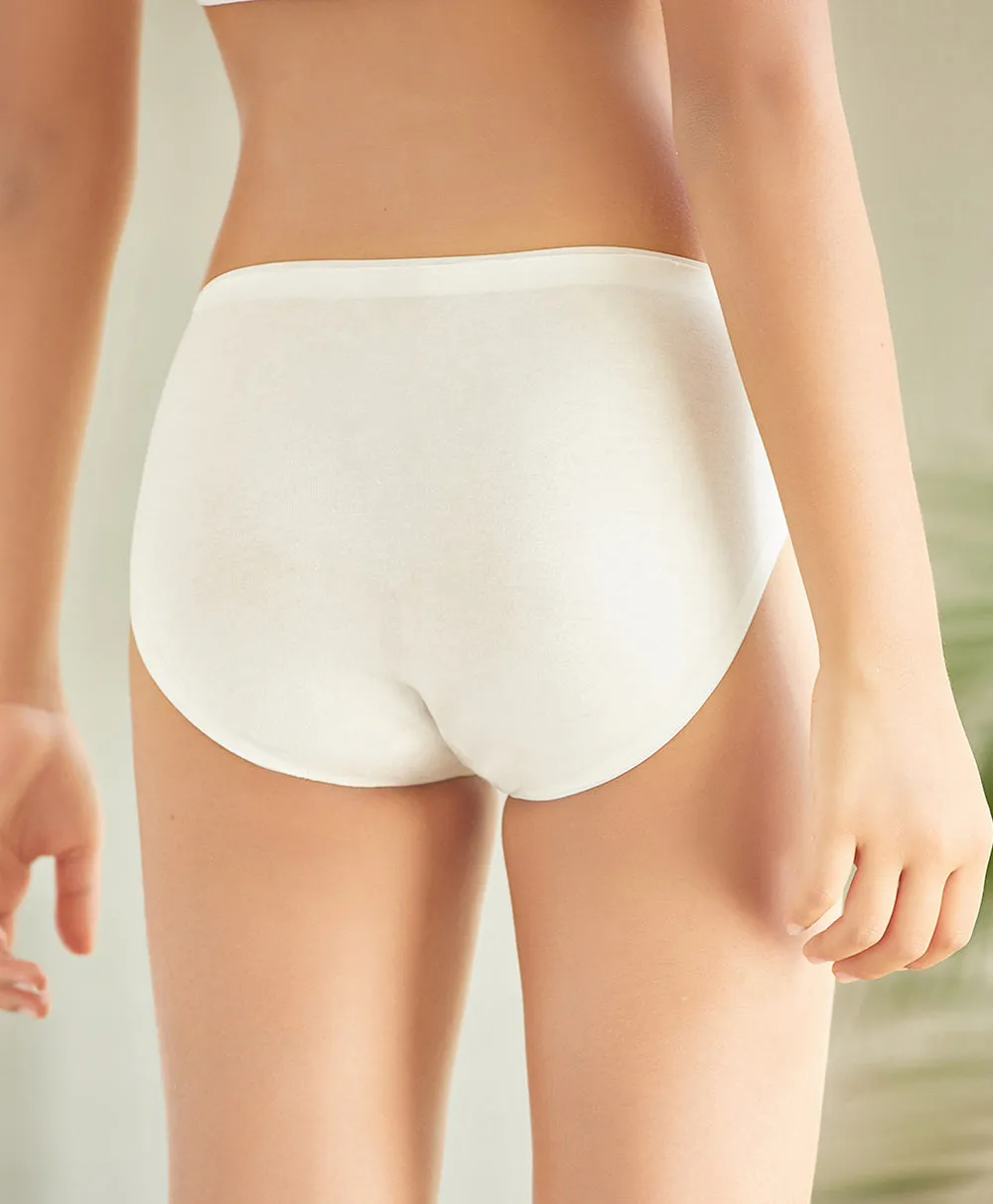 Junior Cotton Seamless Girl Mini 2-pack Panties