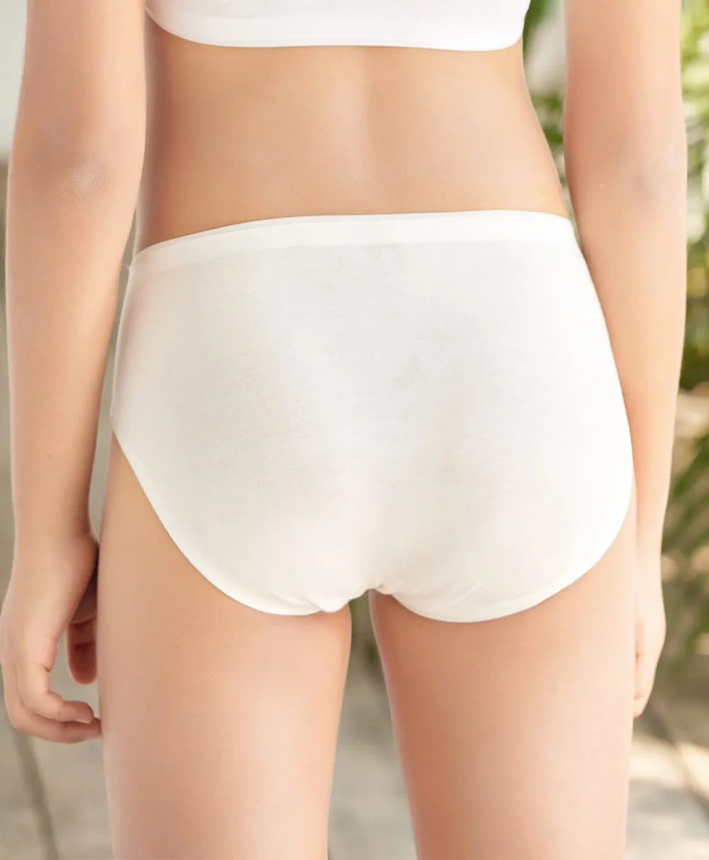 Junior Cotton Seamless Girl Mini 2-pack Panties