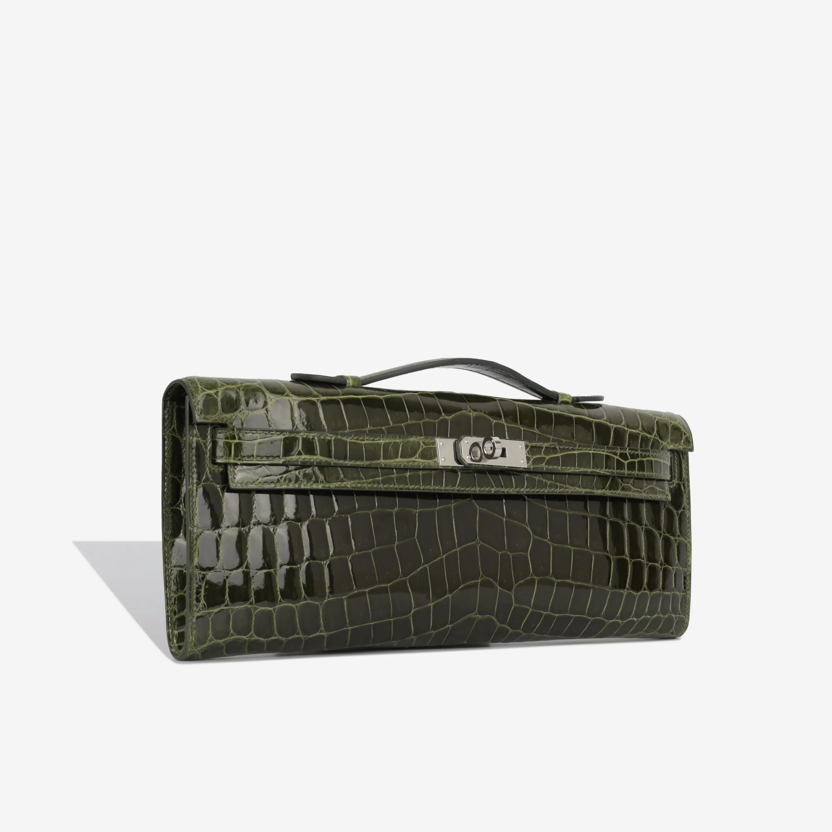 Kelly Cut Clutch - Canopee Crocodile