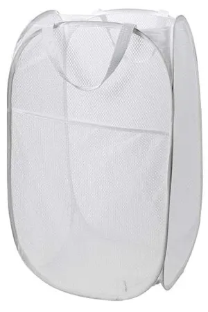 Kuber Industries Nylon Mesh Laundry Basket (CTKTC1482), Multi, Standard