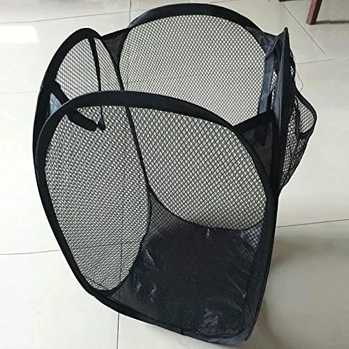 Kuber Industries Nylon Mesh Laundry Basket (CTKTC1482), Multi, Standard