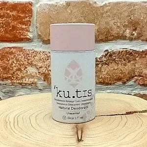 Kutis Natural Vegan Deodorant Stick - Unscented - Bicarb Free