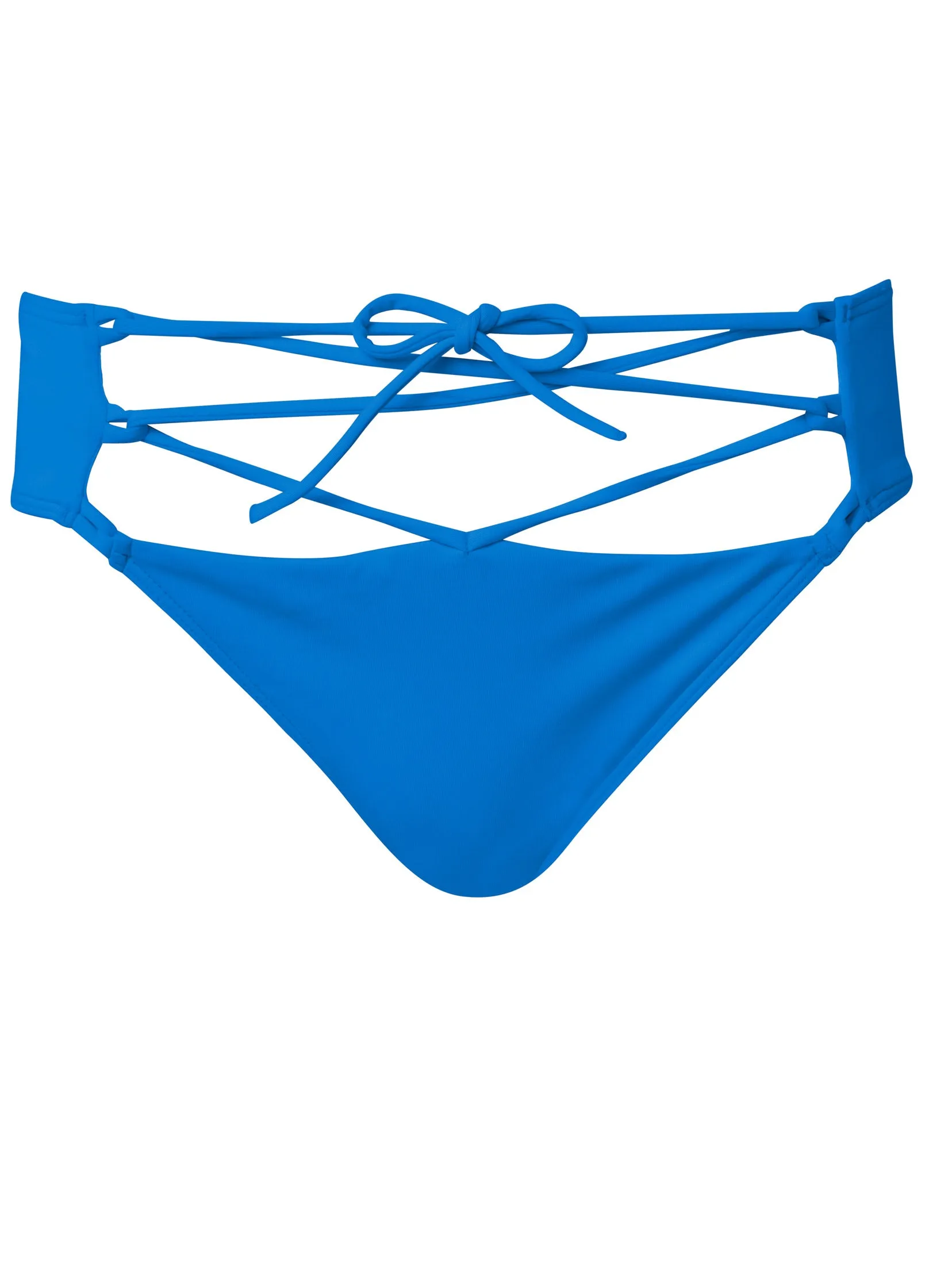 Lace-Up Bottom - Vibrant Cobalt