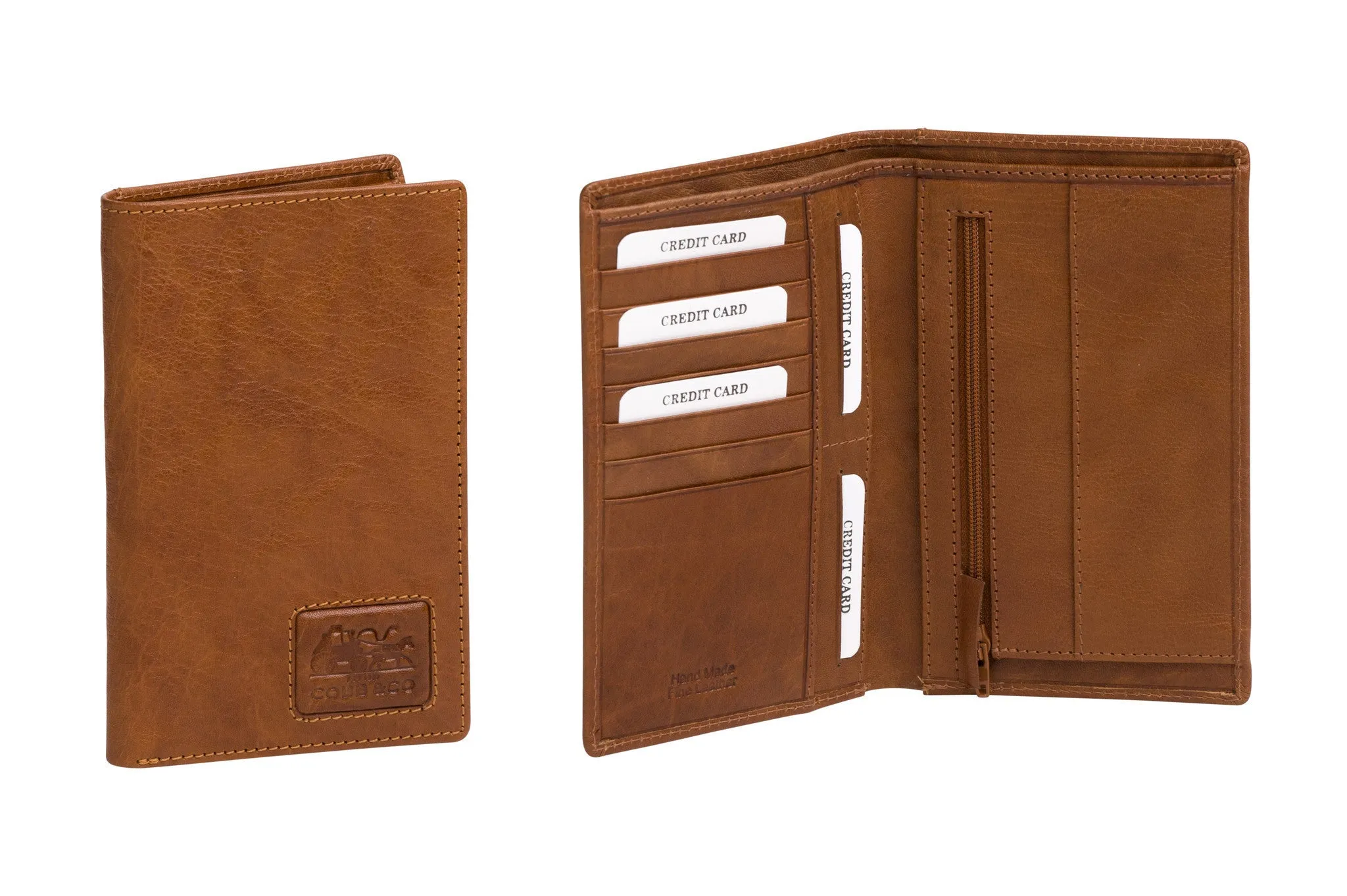 LEATHER PASSPORT HOLDER