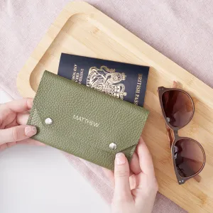 Leather Passport Holder