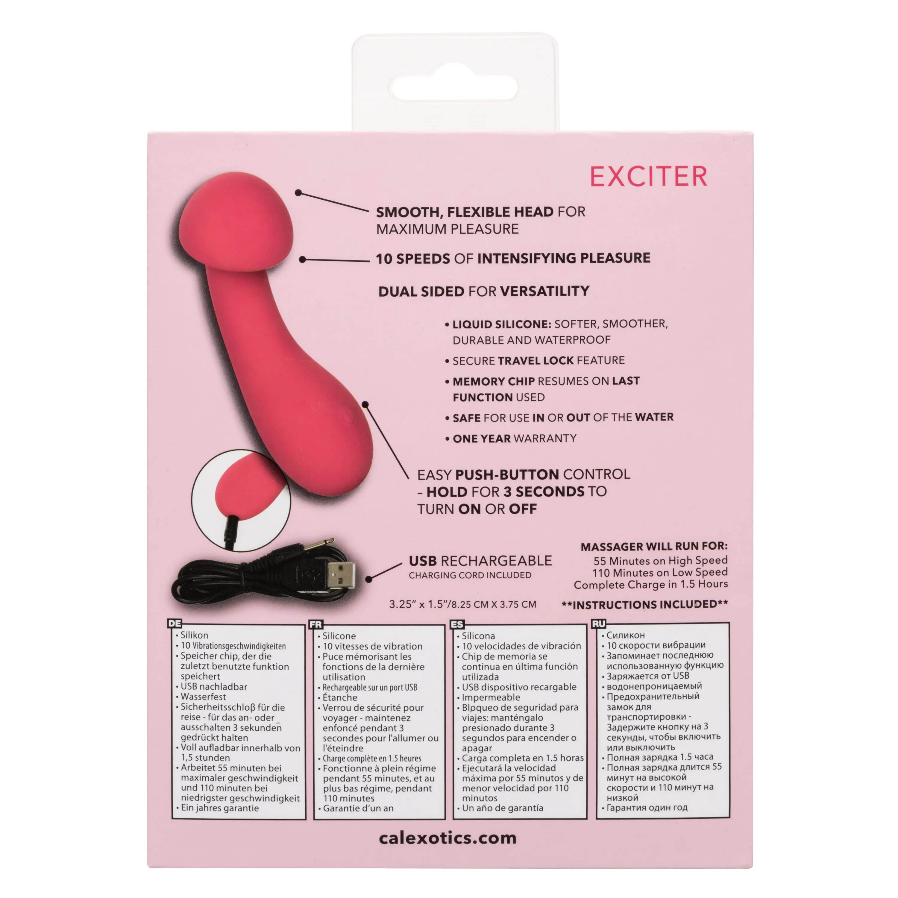 Liquid Silicone Pixies Exciter - Pink