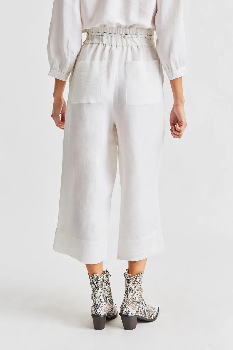 Luna Pant - White