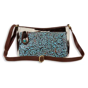 Marta Plains Leather & Hairon Bag