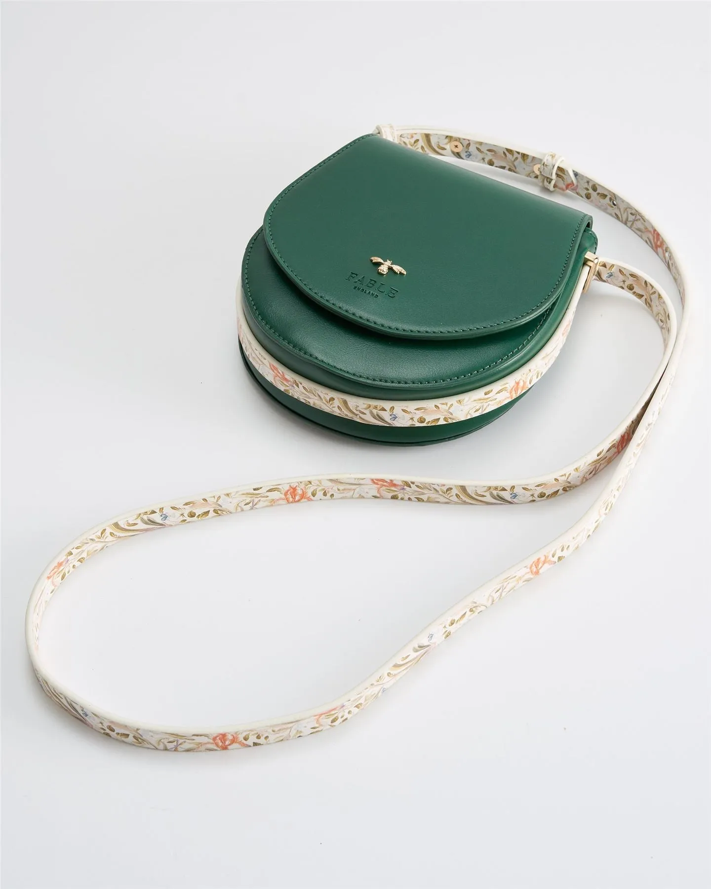 Matilda Saddle Bag - Iris Green