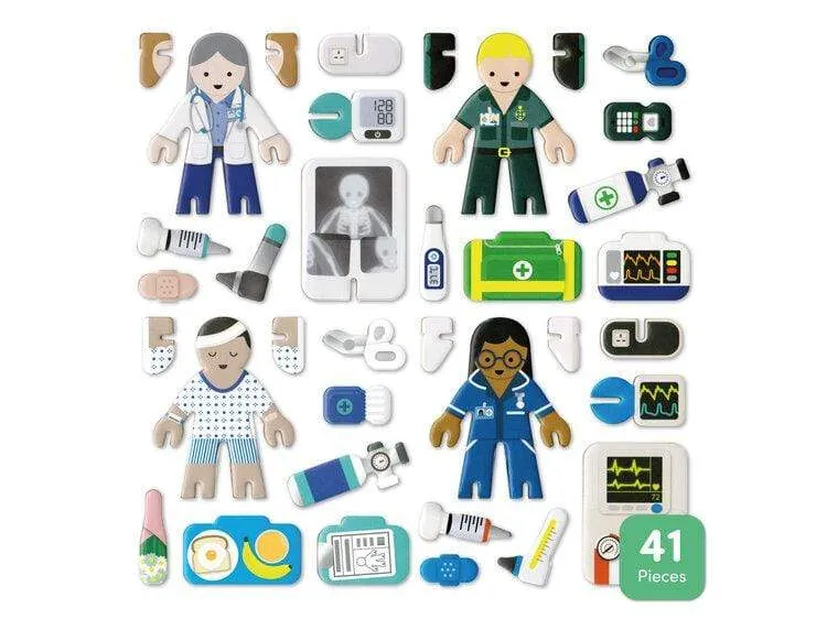 Medical Team Eco Friendly Character Playset