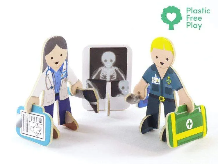 Medical Team Eco Friendly Character Playset