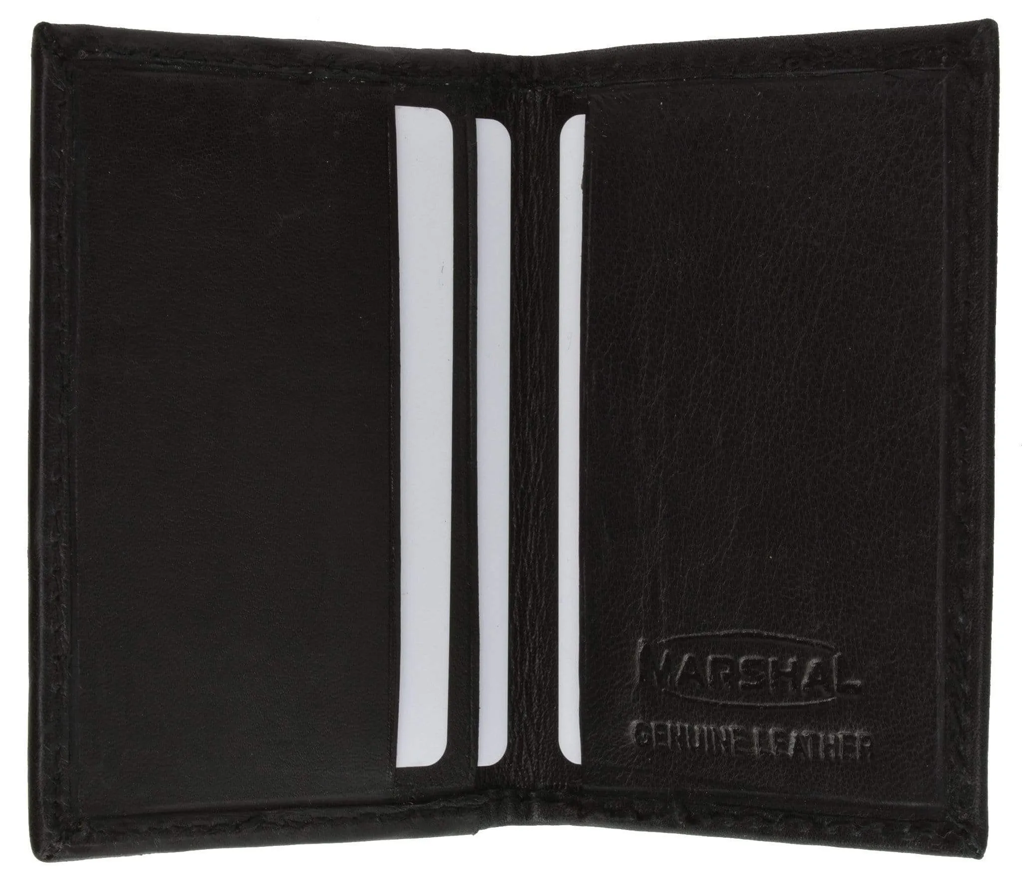 Mens Small Leather Lamb Mini Bifold Credit Card ID Wallet 72 (C)