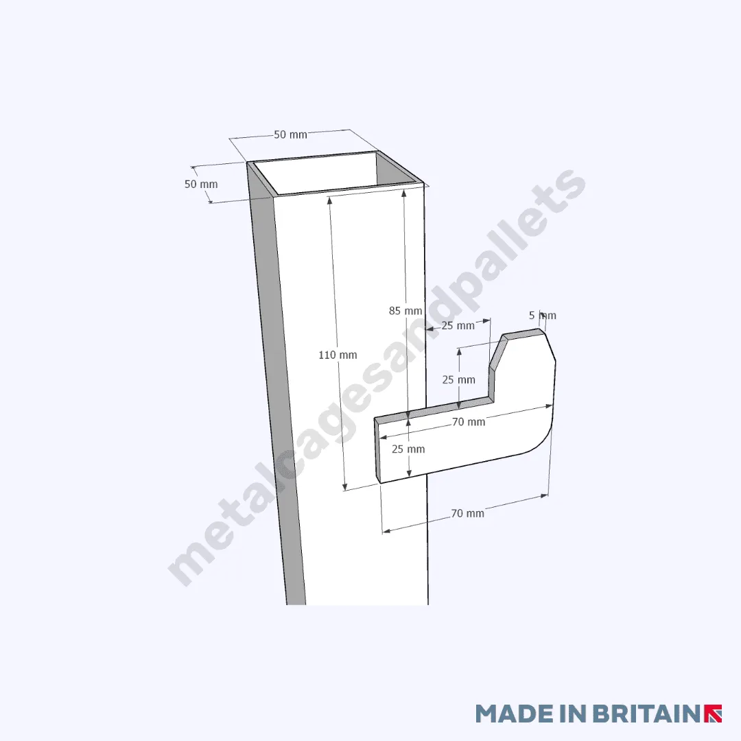 Metal Bulk/Tonne Bulk Bag Holder Frame with Solid Base