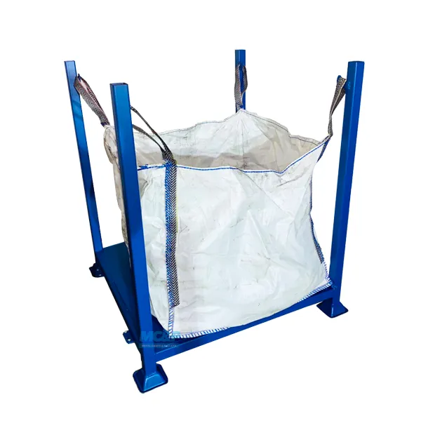 Metal Bulk/Tonne Bulk Bag Holder Frame with Solid Base