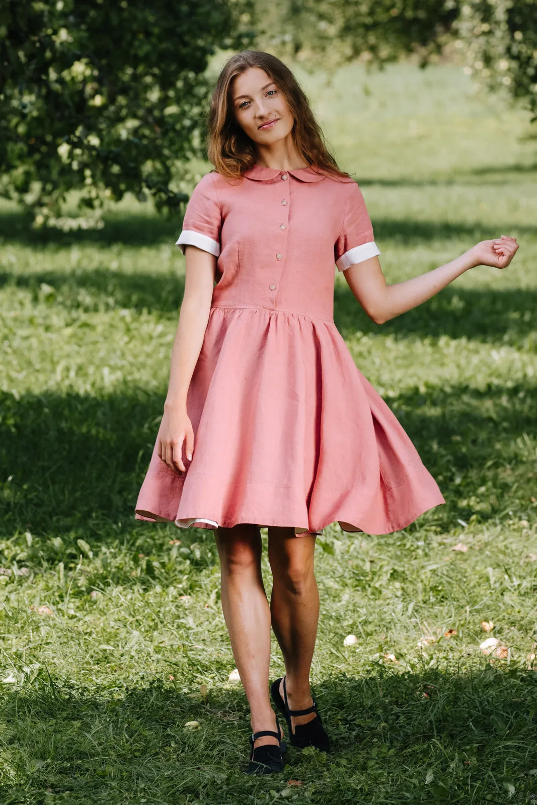 Mini Classic Dress, Short Sleeve