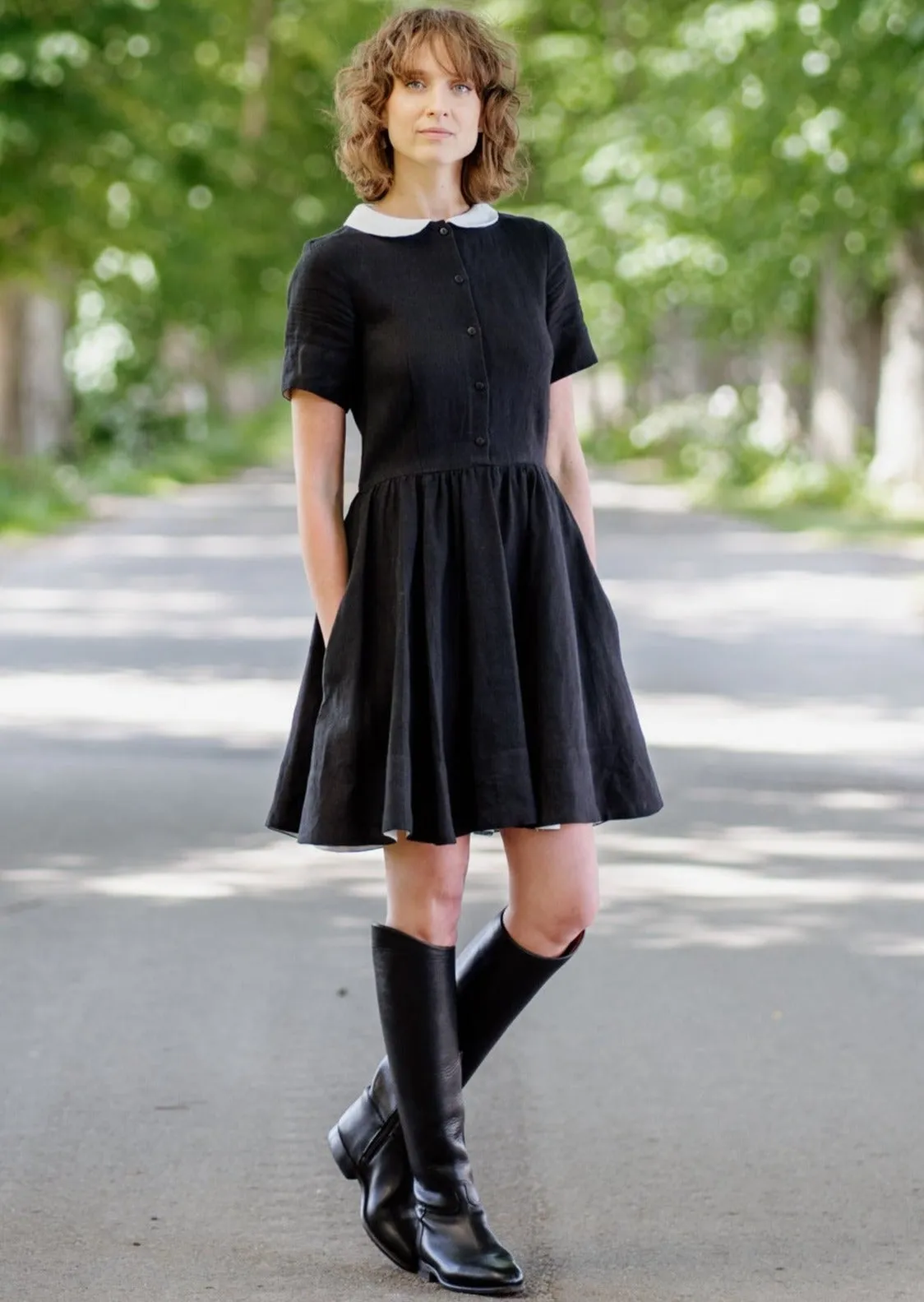 Mini Classic Dress, Short Sleeve