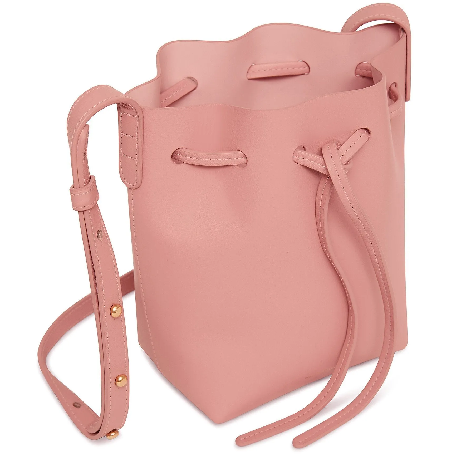 Mini Mini Bucket Bag - Coral