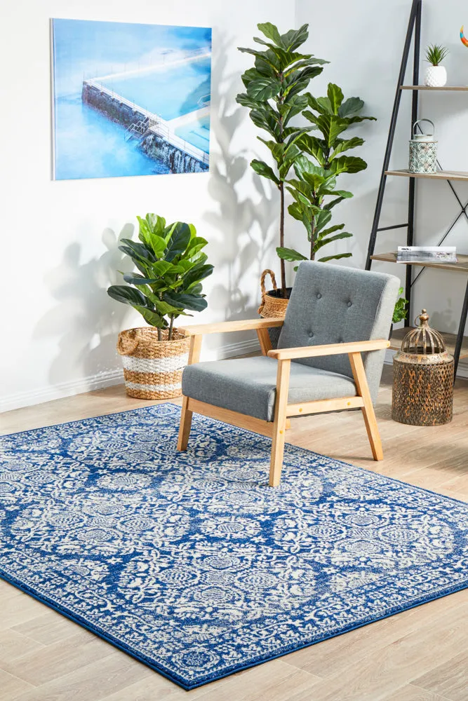 Mirage Gwyneth Stunning Transitional Navy Rug