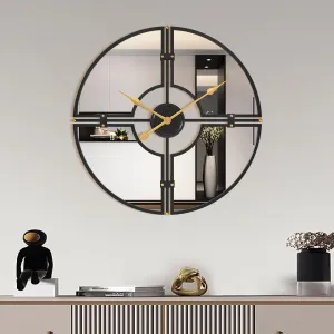 Mirror modern clock