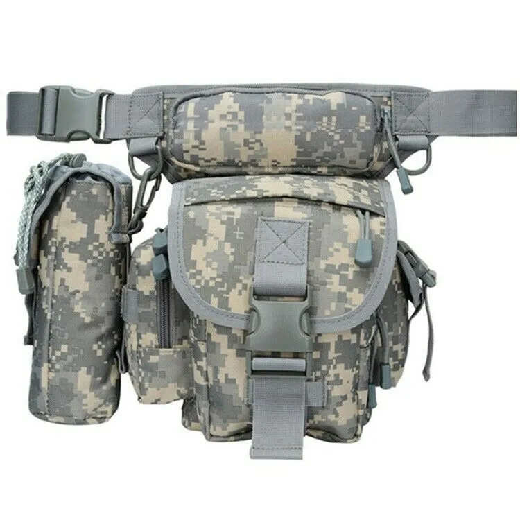 MROYALE™ Tactical Drop Leg Utility Pouch -  Military Thigh Outdoor/Hiking/Camping Pack