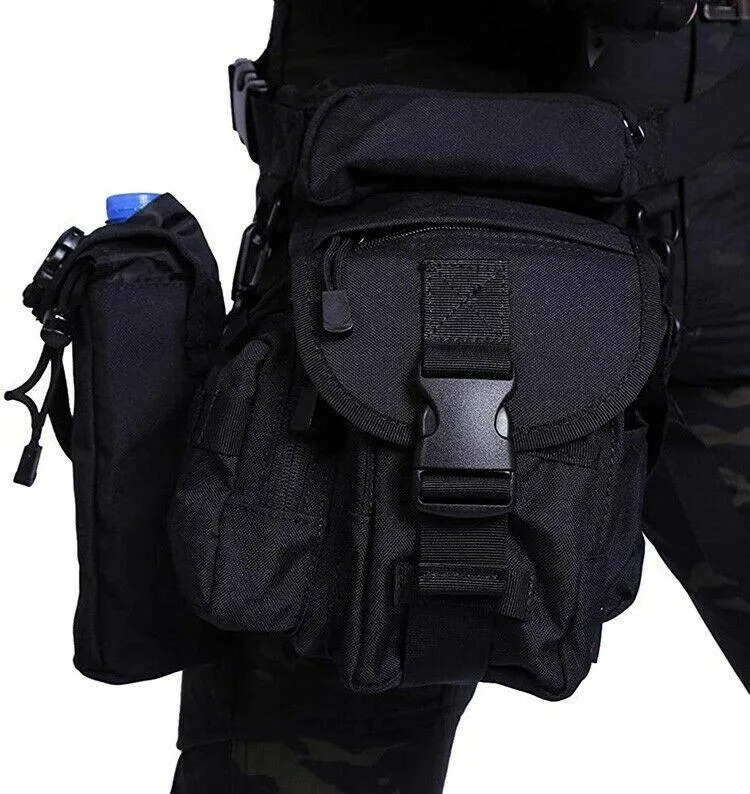 MROYALE™ Tactical Drop Leg Utility Pouch -  Military Thigh Outdoor/Hiking/Camping Pack