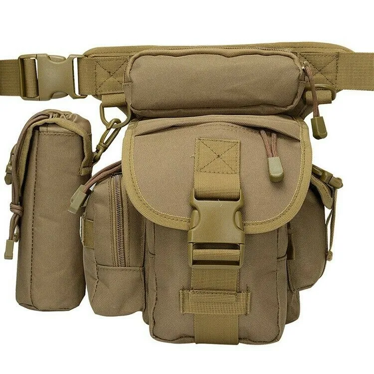 MROYALE™ Tactical Drop Leg Utility Pouch -  Military Thigh Outdoor/Hiking/Camping Pack