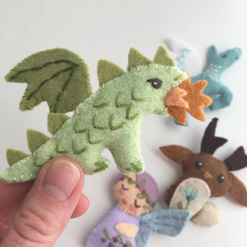 Mythical Creatures Felt Pattern