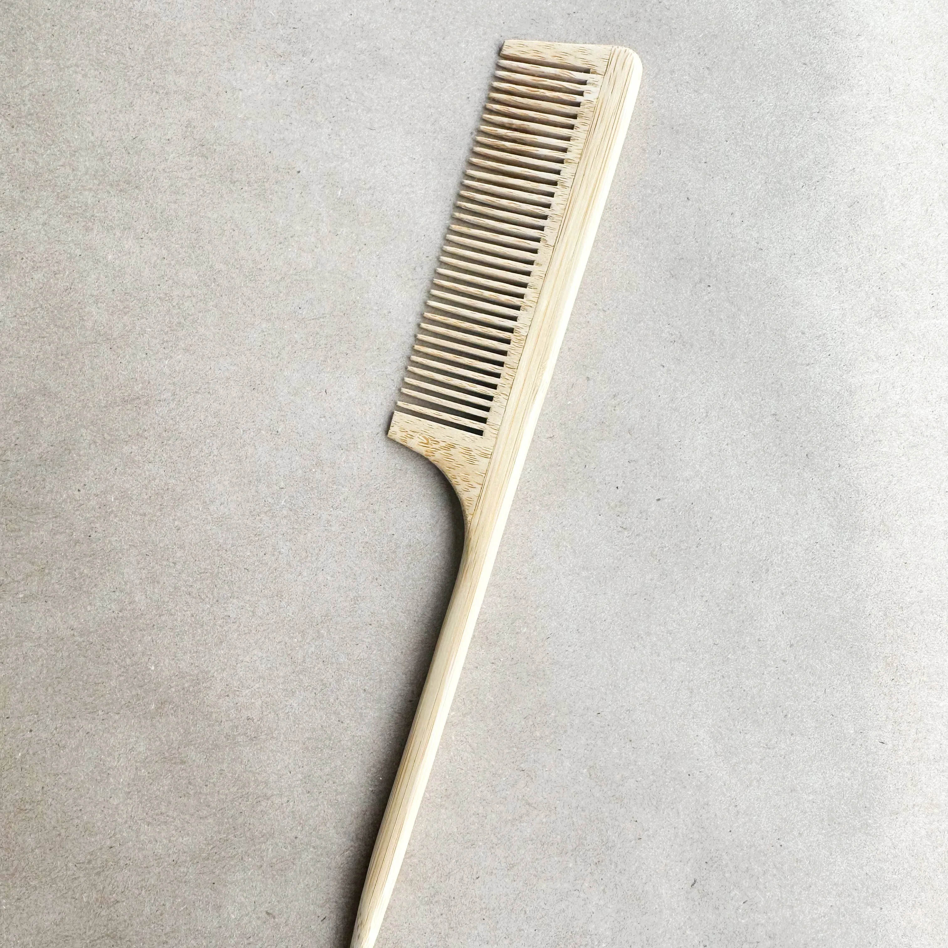 Natural Bamboo Hair Styling Comb - Plastic free