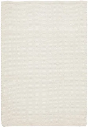 Natural White Scandinavian Wool Rug