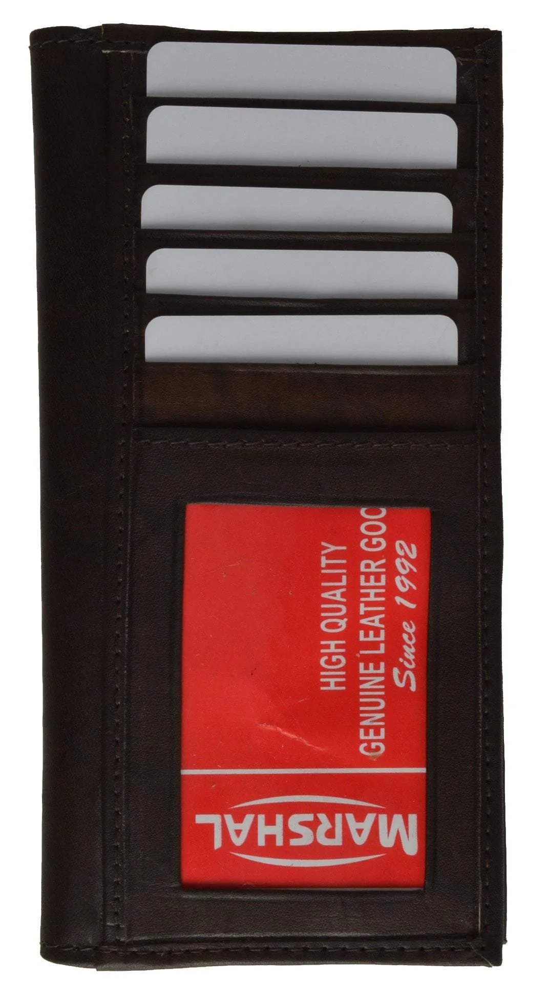 New Leather Checkbook Wallet and Credit Card Holder with Detachable Sleeve 3507 CF (C)