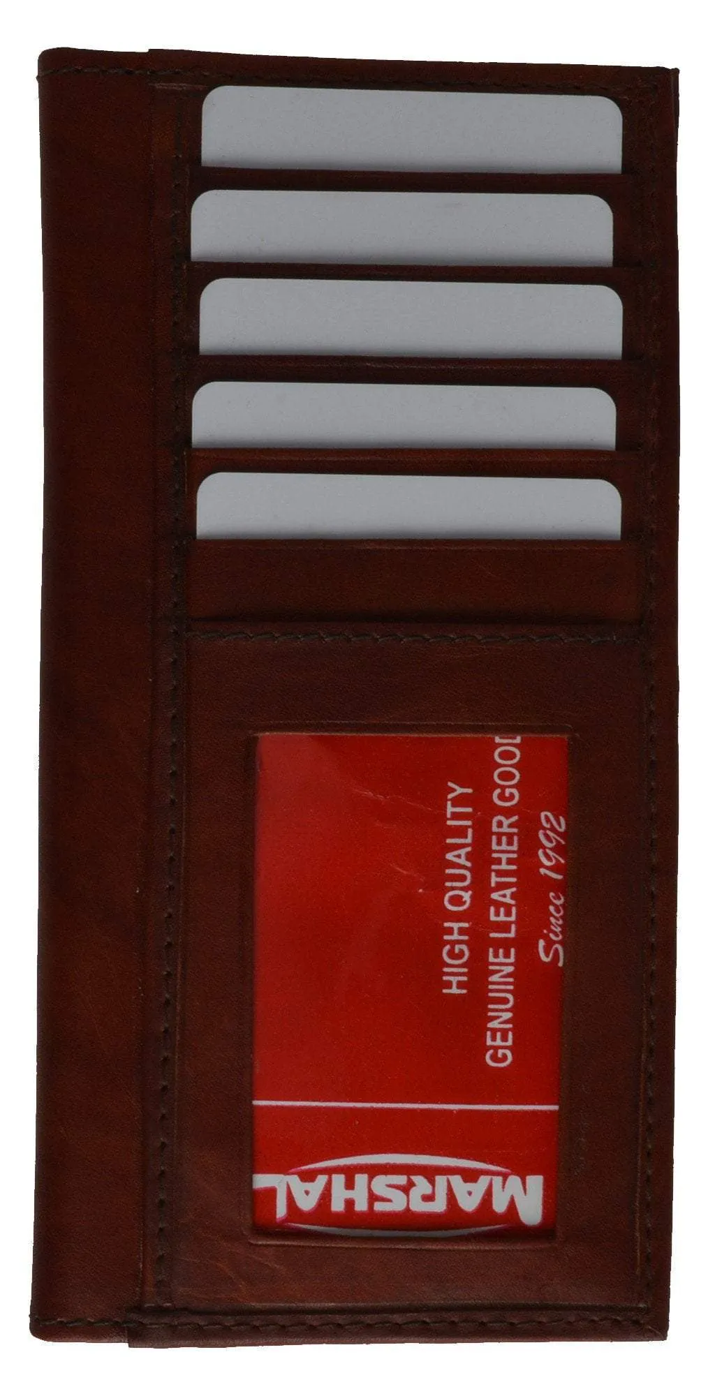 New Leather Checkbook Wallet and Credit Card Holder with Detachable Sleeve 3507 CF (C)