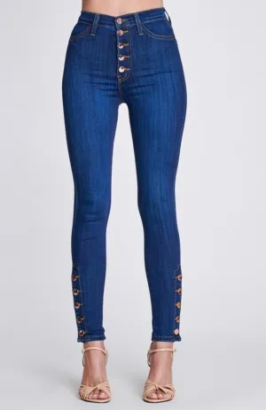 P1687 High waisted skinny jeans