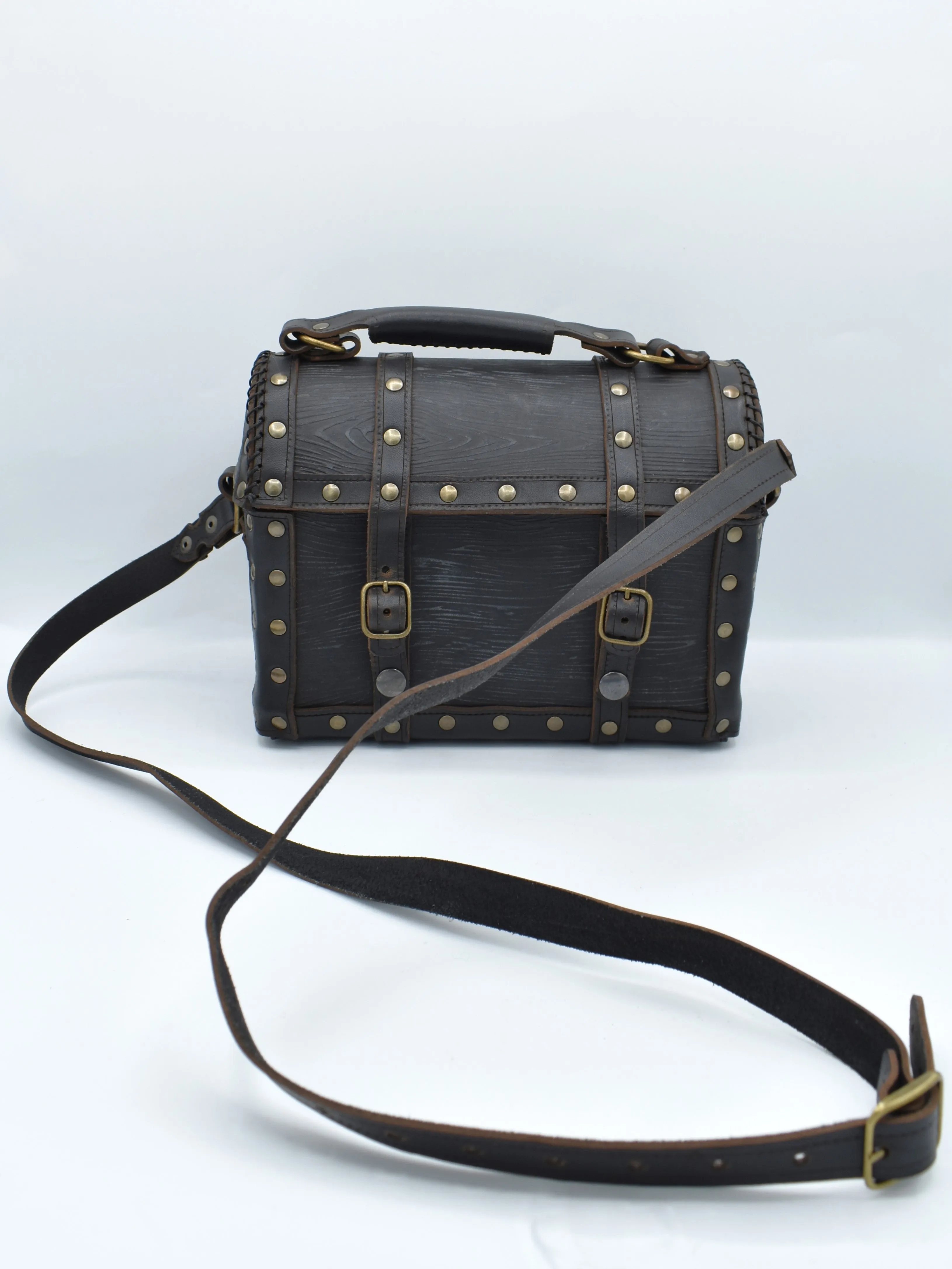 Pirate Chest Leather Bag