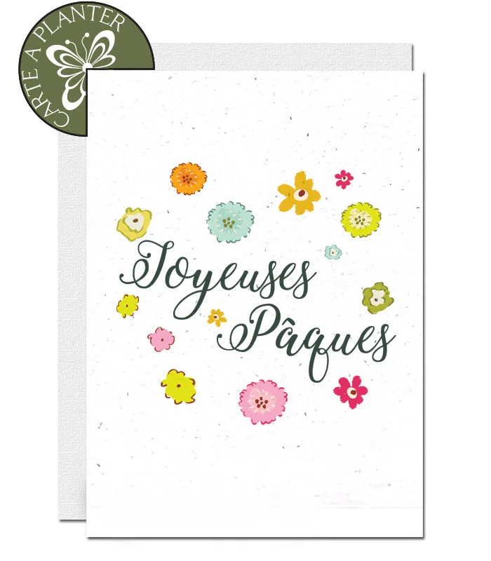 Plantable Easter Card - Flowers