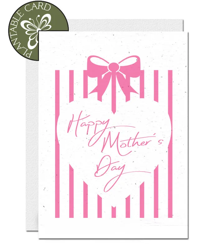 Plantable Mother's Day Card - Present