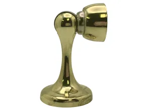 Polish Brass Magnetic Door Holder