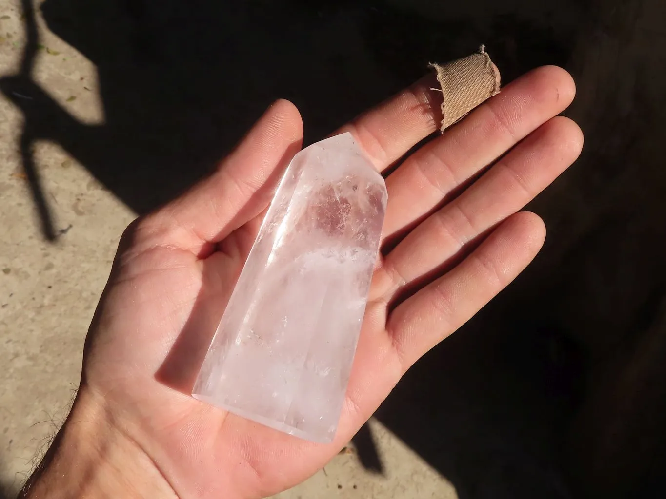 Polished Stunning Clear Quartz Crystal Points x 6 From Madagascar