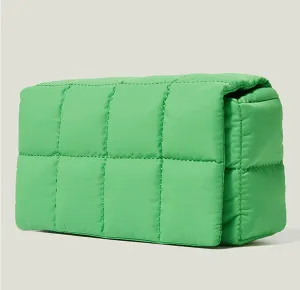 Puffer Padded Small Tech Cassette Square Bag