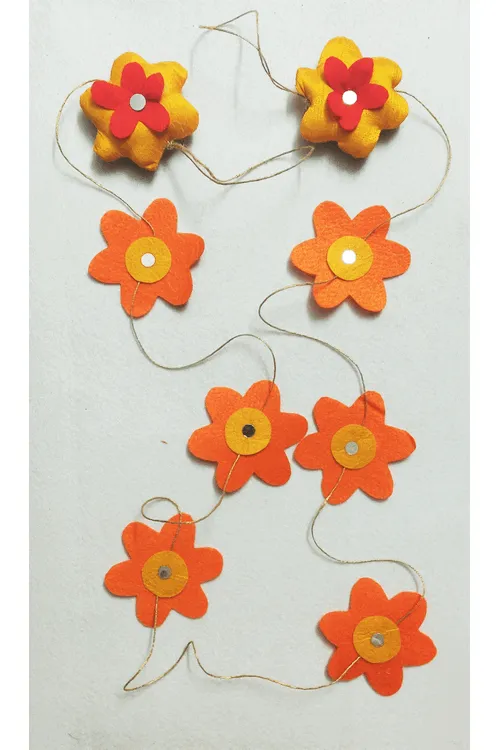 "Svatanya" Handcrafted Eco-Friendly Flower Toran